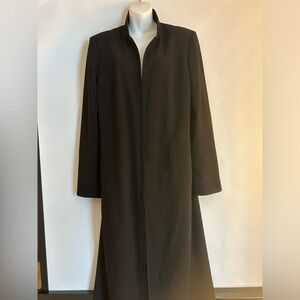 HARVE BENARD BY SENARD HOLTZMAN BLACK WITCHYCORE LONG COAT QUARTER ZIP SIZE 12T
